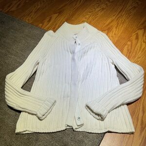 Women’s Banana Republic Sweater size XL white bx16